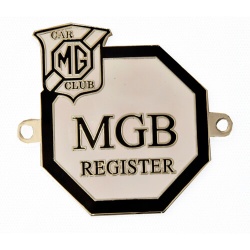 MGB Register Grille Badge